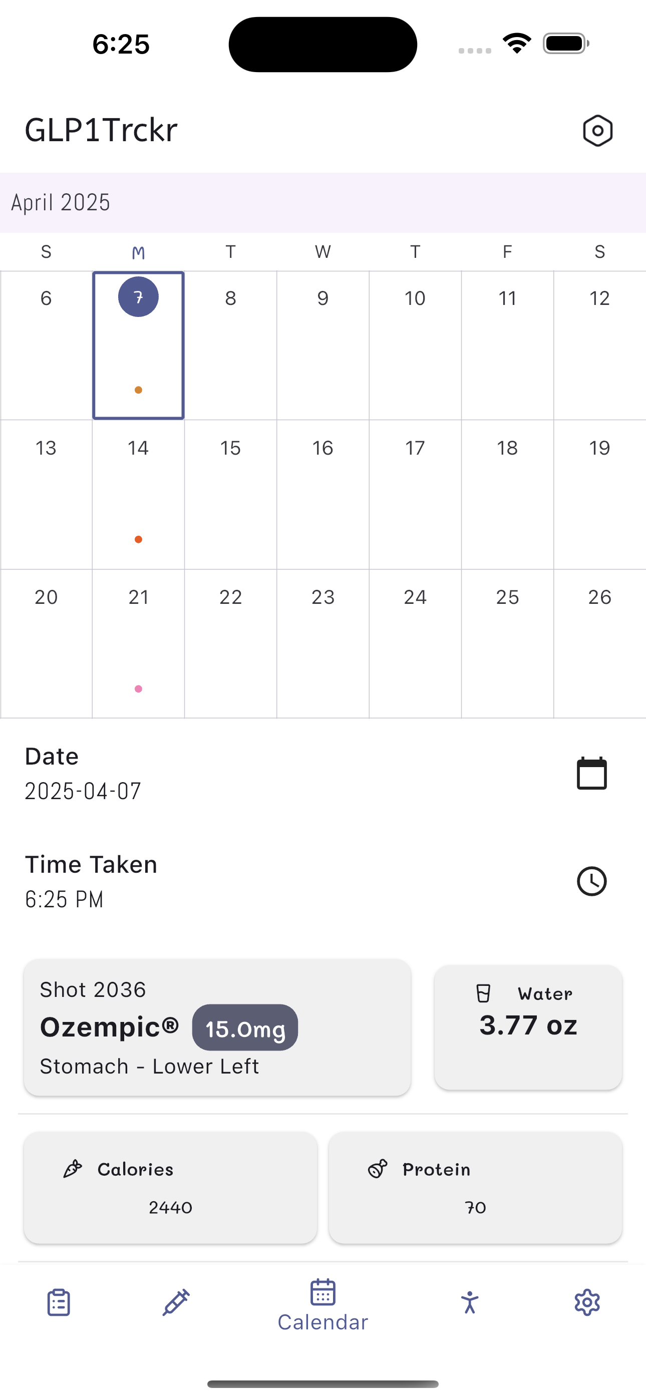 GLP1Trckr App